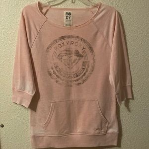 Roxy 3/4 sleeve sweater size Medium